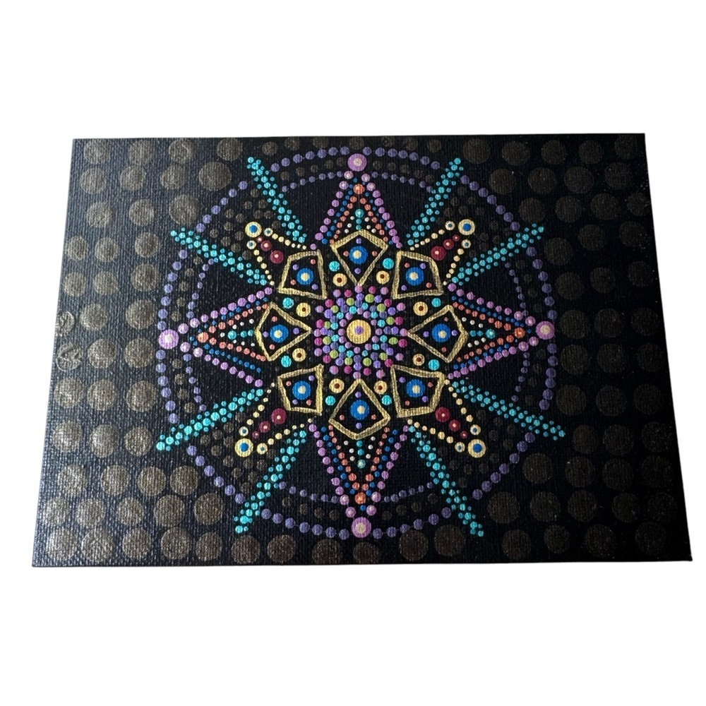 Handmade Dot Art made by me.